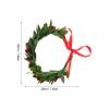 ADOCARN Artificial Berry Wreath Xmas: Christmas Front Door Wreath - Multi-Functional Holiday Garland - Headpiece for Brides Parties and Winter Home view 4