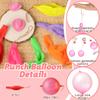 33 Pcs Inflatable Hero Party Pack, 16 Baseball Bats, 16 Punch Balloons, 1 Pump, Great for Pool Parties and Events view 4