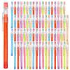 120 Assorted Translucent Pencils with Erasers, Non-Sharpening 9-Segment Design, Bulk Pack for Schools and Creative Projects view 1