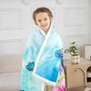 jejeloiu Cute Sea Turtle Sherpa Blanket Plush Fuzzy for Kids Boys Girls Ocean for Bed Couch Chair Living Room Baby 30"x40" Reptile Tortoise Marine Life Sea Underwater World Fleece Throw Blanket view 4