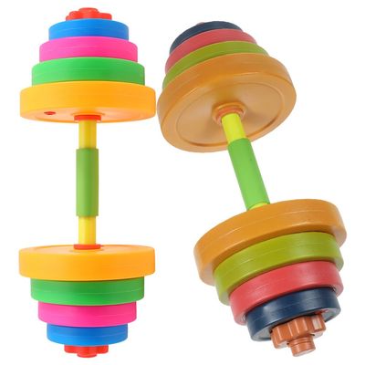 BESTonZON 2pcs Water-Filled Weights: Adjustable Kids Dumbbells - Children'S Fitness Equipment For Weightlifting & Powerlifting Training