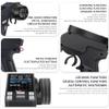 GLOBACT HOTRC CT-8A 2.4G 8CH Radio Transmitter & Receiver with Lanyard 8 Channel RC Controller for 1/8 1/10 1/18 1/24 RC Crawler Drift Truck Boat Tank TRX4 TRX4M SCX10 SCX24 Upgrade (Metal Handwheel) view 3