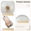 6 Cm Crystal Ball Desk Decor with Real Dandelion, Resin Craft in Elegant Green Gift Box for Special Occasions and Office Decor view 2