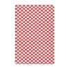 Crib Sheets for Boys Girl Red White Checkered Neutral Mini Crib Mattress Sheets Fitted, Toddler Baby Sheets for Crib Mattress Soft & Breathable 39 * 27 * 5In view 1