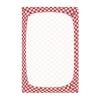 Crib Sheets for Boys Girl Red White Checkered Neutral Mini Crib Mattress Sheets Fitted, Toddler Baby Sheets for Crib Mattress Soft & Breathable 39 * 27 * 5In view 3