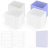240 Clear Plastic Card Sleeves, 3 X 4 Size, Heart & Star Patterns Included, Ideal for Trading, Sports, and Game Cards view 3