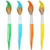4pcs Giant Inflatable Paint Brushes, 42 Inch Jumbo Back To School Decorations Large Blow Up Crayons Balloons Prop for Kids Birthday Party Favors Classroom Art Party Supplies & School Events view 1