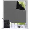 Magnetic Blackout Window Cover Blinds No Drill Cut to Size Portable Black Out Curtains Self Adhesive Stick on Temporary Shades for Bedroom Nursery Windows Doors (2, Grey, 47" W x 71" H) view 1