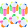24 Petal Highlighters, Fluorescent Flower Shape Pens, 5-in-1 Marking & Drawing Tools for Home, School, and Office Use view 4