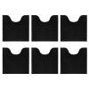 Soft Reusable Bathroom Protector Mat Set, Toilet Training Mats Absorbent U-Shape Washable Pads | 6PCS Anti-Slip Commode Liners for Potty Practice, Odor Control Toilet Surround Pad for Adults view 1