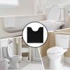 Soft Reusable Bathroom Protector Mat Set, Toilet Training Mats Absorbent U-Shape Washable Pads | 6PCS Anti-Slip Commode Liners for Potty Practice, Odor Control Toilet Surround Pad for Adults view 4