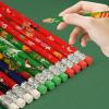 24 Pieces Christmas Pencils, Wooden Pencils Christmas Pencil with Eraser for Christmas, Small Gifts, Advent Calendar, Christmas School Gift for Students Children Colleagues view 1