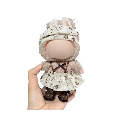 Outfit Dress Set for Labubu Clothes Dress 17cm Doll Clothes Accessories Compatible with 17cm Labubu No Doll No Shoes Included (92)