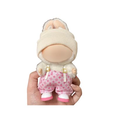 Outfit Dress Set for Labubu Clothes Dress 17cm Doll Clothes Accessories Compatible with 17cm Labubu No Doll No Shoes Included (282)