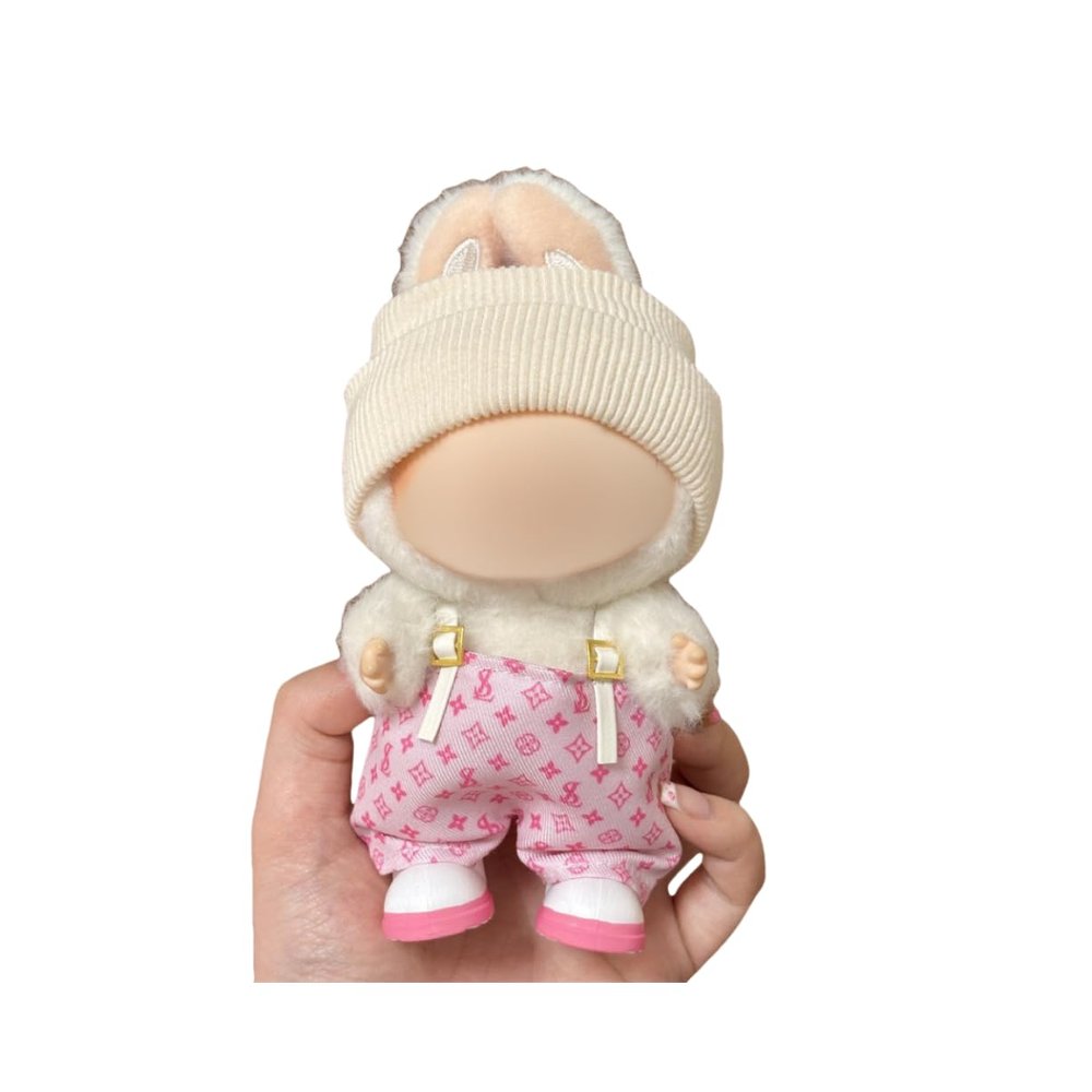Outfit Dress Set for Labubu Clothes Dress 17cm Doll Clothes Accessories Compatible with 17cm Labubu No Doll No Shoes Included (282)