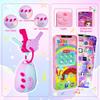 Play Purse Toys for Girls, Toddler Girl Purse Toy with Pretend Makeup Accessories, Pretend Princess Play Toys for Toddlers, Birthday Christmas Purse Toy Gifts for Girls 2 3 4 5 6 Year Old view 4