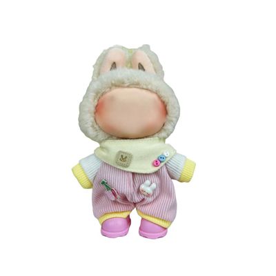 Outfit Dress Set for Labubu Clothes Dress 17cm Doll Clothes Accessories Compatible with 17cm Labubu No Doll No Shoes Included (9)