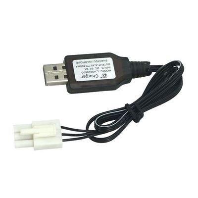 2S Life 6.4V 600mA USB Charger EL4.5-3P Plug P-to-R for RC Car Truck Speed Boat