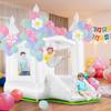 Inflatable Celebration White Bounce House for Kids with UL Blower-Portable,Dreamy White 3in1 Bouncy Castle for Indoor Outdoor Backyard Wedding Kids Birthday Party (Cloud Haven) view 1