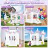 Inflatable Celebration White Bounce House for Kids with UL Blower-Portable,Dreamy White 3in1 Bouncy Castle for Indoor Outdoor Backyard Wedding Kids Birthday Party (Cloud Haven) view 2