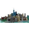 Aetheria Architecture New York Manhattan Downtown Financial District Landmark Building Bricks, 1:2000 Modular Building City Street House Construction for Adult, Authored by Taters - 10523 Pieces view 2