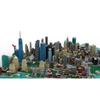 Aetheria Architecture New York Manhattan Downtown Financial District Landmark Building Bricks, 1:2000 Modular Building City Street House Construction for Adult, Authored by Taters - 10523 Pieces view 3