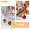 ADOCARN 40pcs Miniature Christmas Ornament: Resin Mini Presents Box Dollhouse Decorations - Tiny Christmas Figurines for Holiday Under Tree Decor view 3