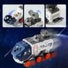 Wbzle Space Ship Toys for Kids, Rocket Toy Set with Light Sound Spray Effect, Space Set Include Car, Rocket Launcher, Satellites, Outer Space Playset Series view 4