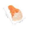 Cabilock 4pcs Fake Cooked Fried Chicken Simulation Artificial Food Model Meat Lifelike Food Props for Kitchen Home Decoration Market Sample Display view 2