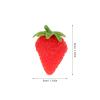 COOPHYA 10pcs Lifelike Artificial Strawberries Fake Fruit Props for Food Photo Prop Simulation Strawberry Decoration for Home Kitchen Party Crafts view 2