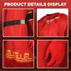 6PCS Kids Lord Farquaad Costumes Outfits with Hat Shirt Cape Gloves (150 cm) view 3