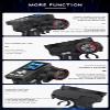 GLOBACT HOTRC CT-8B 8CH Radio Transmitter & F-08A Receiver 8 Channel Color Screen Remote Control 2.4G for 1/8 1/10 1/18 1/24 RC Crawler Drift Truck Car Boat Tank TRX4 TRX4M SCX10 SCX24 Upgrades view 3