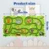 70 Pieces Farm & Forest Puzzle Track Car Play Set with 6 Cars, Race Car Track for Kids Ages 4-8, Educational Puzzle Racer Toys for Boys & Girls (70 Piece, Farm & Forest Theme) view 2