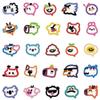 100 Cute Bubbles PET Transparent Material Stickers Cartoon Graffiti Waterproof DIY Hand Account Mobile Phone Computer Stickers view 3