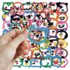100 Cute Bubbles PET Transparent Material Stickers Cartoon Graffiti Waterproof DIY Hand Account Mobile Phone Computer Stickers view 4