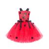 3 Pcs Baby Girl My First Halloween Dress Sleeveless Cute Graphic Fashion Casual Dress Toddler Cltohes Red 8-9 Years view 4