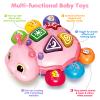 Baby Crawling Toys for 6-12 Months, Musical Toys for Infants 7 8 9 10 11 Months, Early Learning Educational Toy with Sound, Tummy Time Development Toys, Christmas Birthday Gifts for 1 Year Old, Pink view 3