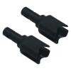 2pcs Steel DIFF OUTDRIVE #ARA310981 for 1/7 for ARR-MA ARA106053 ARA8608V5 ARA7204 ARA7604V2 ARA8611V5 ARA106040 Upgrades Parts(Black) view 3