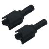 2pcs Steel DIFF OUTDRIVE #ARA310981 for 1/7 for ARR-MA ARA106053 ARA8608V5 ARA7204 ARA7604V2 ARA8611V5 ARA106040 Upgrades Parts(Black) view 4