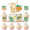 11pcs Pumpkin Its A...Gender Reveal Cupcake Topper, Pumpkin Baby Shower Cake Decor, He or She/Boy or Girl, Fall Thanksgiving/Halloween Baby Shower Gender Reveal Party Decorations Supplies view 1