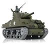 TOUCAN RC HOBBY US in Stock Henglong 1/16 7.0 M4A3 Sherman RC Tank 3898 Barrel Recoil 360Metal Customized view 3