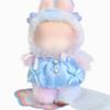 Fantasy Blue Jellyfish Doll Costume with Detachable Wings - Adjustable Outfit for 7.2 inch Plush Toy Figures view 2