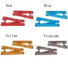 2PCS Alloy Front Lower Suspension Arm for Rc for Ho-BBY Model Car 1/10 for Kyo-sho for Opti-ma 4Wd Upright Set Arm Left Right for Ho-pup Parts OT004(Red) view 3
