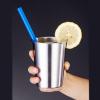 4pcs Practical Stainless Steel Kids Cups Kids Metal Cups Sturdy and Portable Stainless Steel Drinking Glasses Stackable Metal view 3