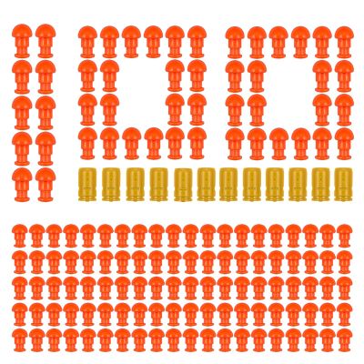 Bullets Refill Ammo Pack Compatible with Semi Automatic Shell Ejecting Toy Guns, 100 Bullets and 12 Shells Automatic Soft Bullet Toy Gun Accessories