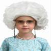 ZGXYZXMY Short White Wig for Girls Toddler Halloween Party Daily Costumes view 1