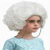 ZGXYZXMY Short White Wig for Girls Toddler Halloween Party Daily Costumes view 2