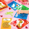 30PCS Valentines Day Cards Gifts for Kids Sticky Gecko Toys With Valentines Greeting Cards Kids Valentines Party Favors Classroom Exchange Gifts School Supplies Goodie Bag Stuffers Stretchy Bulk Toy view 2