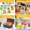 30PCS Valentines Day Cards Gifts for Kids Sticky Gecko Toys With Valentines Greeting Cards Kids Valentines Party Favors Classroom Exchange Gifts School Supplies Goodie Bag Stuffers Stretchy Bulk Toy view 4