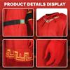 6PCS Kids Lord Farquaad Costumes Outfits with Hat Shirt Cape Gloves (140 cm) view 3